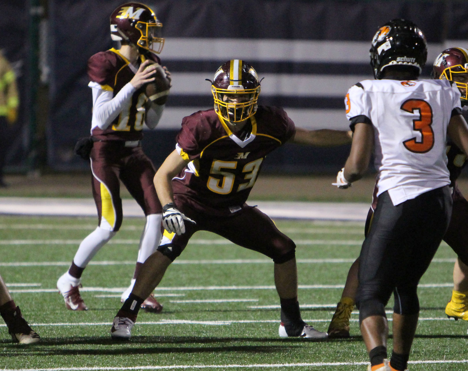 New Richmond at Menomonie football 11-1-19